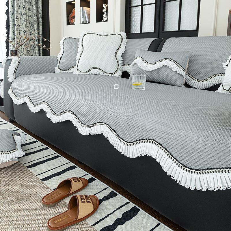 Cool Sofa Cushion Summer  New Cool Sofa Seat Cushion Universal Irregular One-Piece Sofa Cover