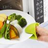 1Pc Oven Glove Anti Scald Non Slip Flexible Waterproof Easy To Clean Heat Insulation Plastic Easy Hanging Baking Mitt Kitchen Supplies