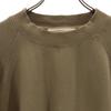 Essentials Sweat à manches longues S olive Dos brossé Homme Occasion