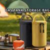 Outdoor Cylindrical Gas Tank Storage Bag Camping Gas Lamp Horse Lamp Portable Anti-collision Storage Bag