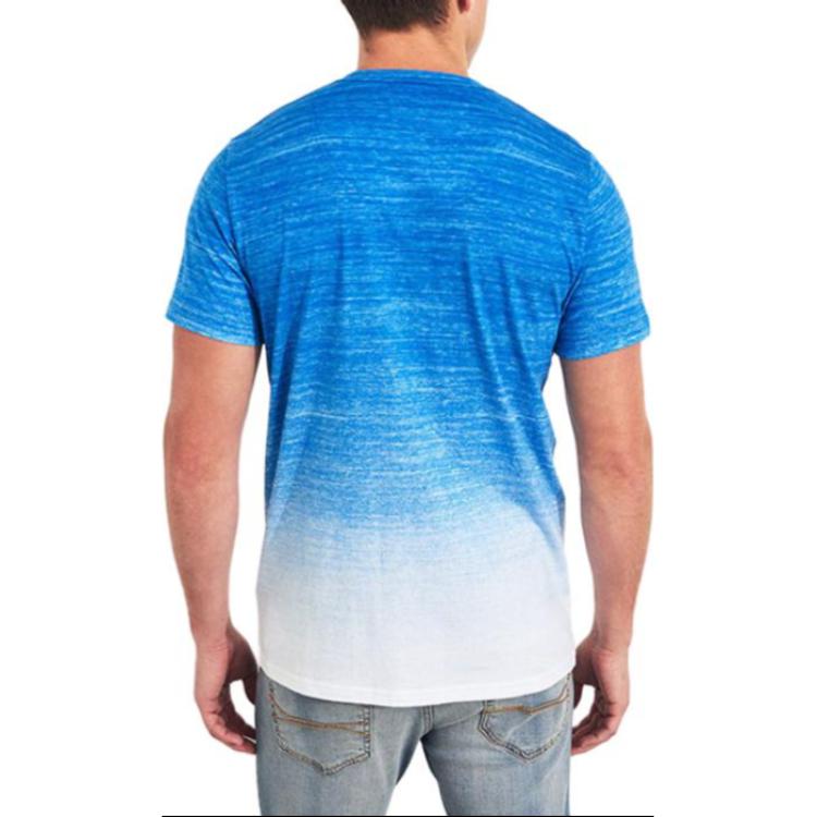 Hollister T Shirt Men's Gradient Blue 324-368-0412-206
