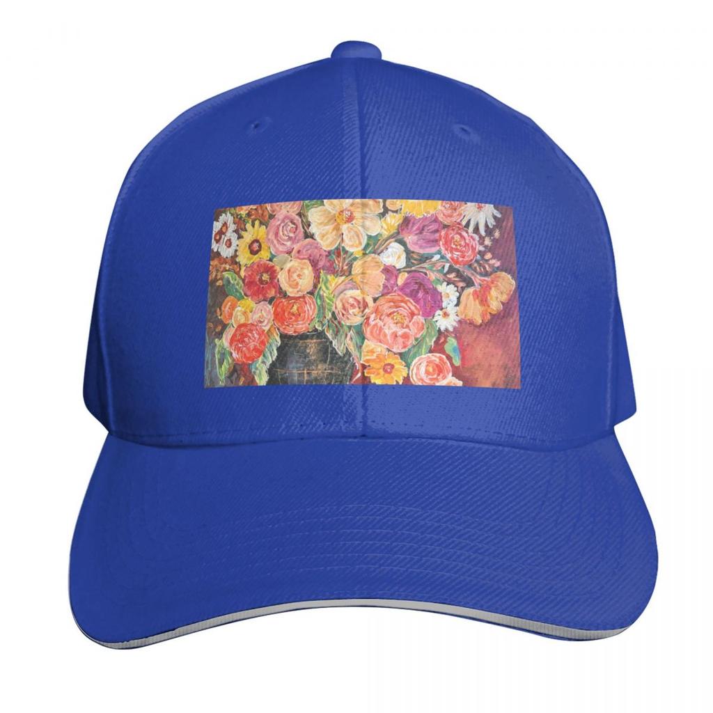 Velverty Flowers Baseball Cap Hood sailor cap for Unisex black Hat Luxury Brand Unisexs Womens