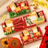 4pcs Thickened Lucky Red Pocket Cartoon New Year Red Packet Red Envelope Bag  2026 Horse Year