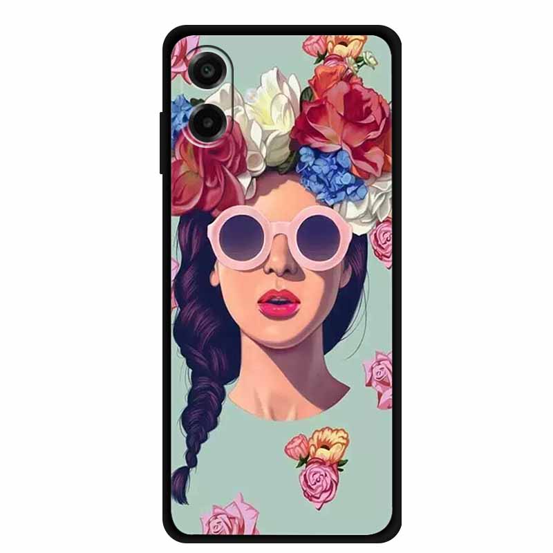 For Samsung Galaxy A07 4G Case Soft Silicone Back Cover Case for Samsung A07 4G Samsung A07 Phone Case Luxury Shockproof Bumper