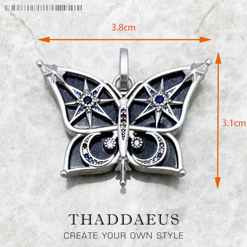 Amulet Magical Lucky Symbol Tree Flower Karma Whell Sun Bird Butterfly Pendants Jewelry 925 Silver Gift For Women Men