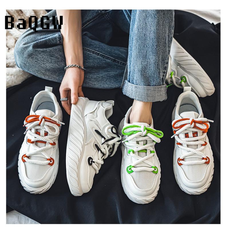 Korea Style White Shoes Men Hip Hop Punk Skateboard Shoes Fashion Sneakers Student Outdoor Sports Casual Shoes for Women Sneaker