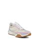ECCO Women's Retro Leather Casual Sneaker Boots, 24.0 cm, 3E, Available in Violet Ice/Limestone/Limestone/White