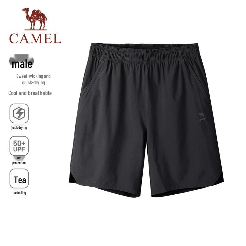 

CAMEL Quick-Dry Ice-Feel Running Shorts M