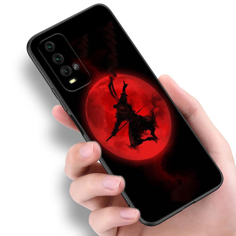 Japanese Samurai Art Phone Case For Xiaomi Redmi Note 5 6 9T K20 K40 K50 Pro 7A 8A 9A 9C 9i 10A 10C A1 S2 Soft TPU Black Cover