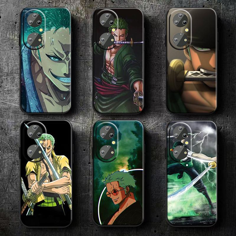

Anime O-Ones Pieces Z-oro Phone Case For Huawei P50 P40 P30 P20 Lite 5G Nova Plus 9 SE Pro 5T Y9S Y9 Prime Y6 Balck TPU