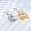 Fashion Women's Crystal Brooch Multi-Diamond Coat Chest Decoration Party Wear Jewelry Young Pin