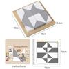 Jucării puzzle din lemn DIY cu ascunsă Montessori Antrenament pentru gândirea logică Blocuri de ascundere Jocuri de masă Jucării educaționale pentru copii