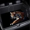 1Pcs Lying Tiger Pattern Car Trunk Mat with Anti Slip Cargo Liner Waterproof Rear Storage Protector Floor Mat for SUV Sedan Vehi