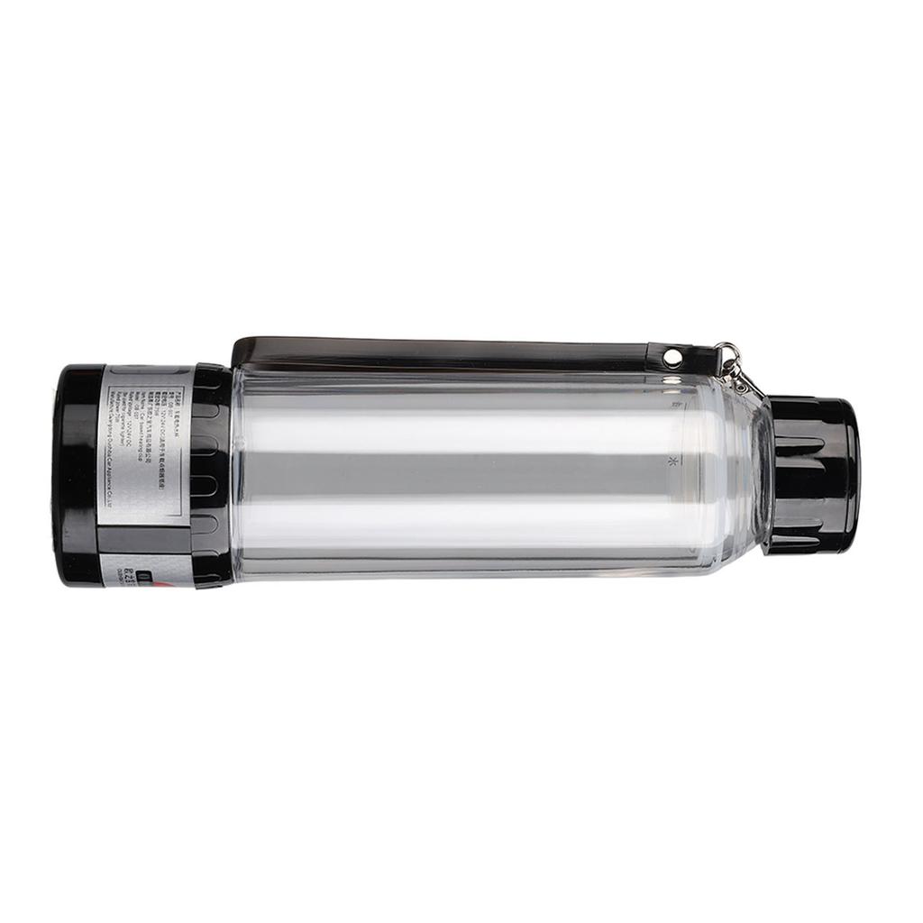 Car Electric Kettle 12V 24V Transparent Car Water Kettle 280ml Large Capacity Portable Multifunctional Water Boiler