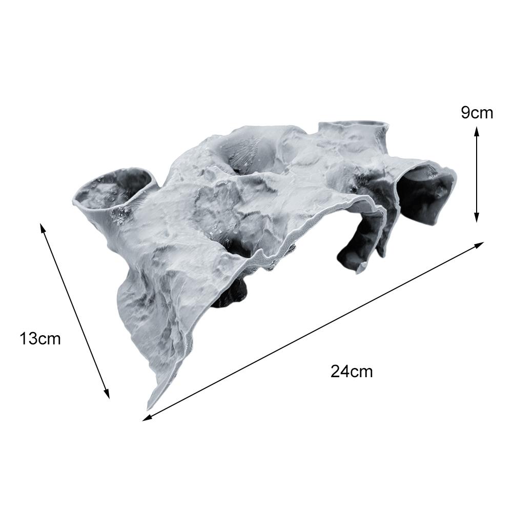 Natural Tunnel Decorations 3D Printed Caves Fish Tank Accessories Fish Hideout Aquarium Decor Aquatic Pet Supplies