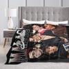 Love Malachi Barton American 2025 Flannel Blanket Warm Soft Bedding Throws for Home Decor Picnic Fluffy Bedspread Sofa Bed Cover