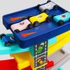 Children's Games Gliding Track Car 4 to 6 Years Inertia Toy Multi Layer Cartoon Puzzle Slide Car Roller Coaster Racing Playthings