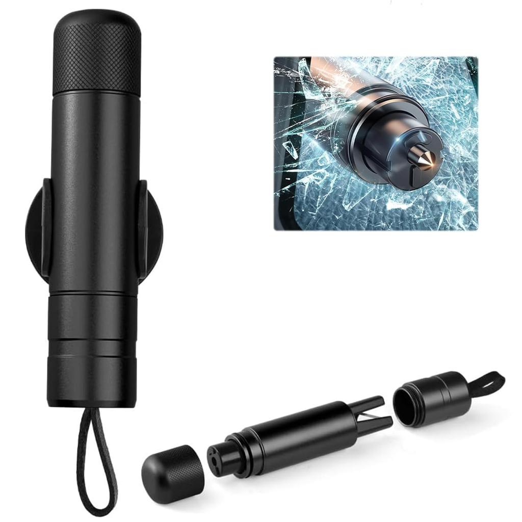 Syntelusa Emergency Escape Hammer, Car Safety Hammer, Window Break, Escape Hammer, Breaking Glass, Multi-functional,
