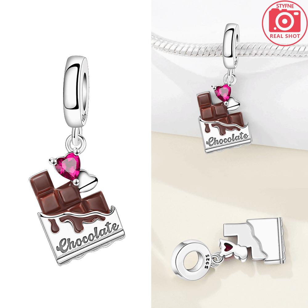 Exquisite Original Couple Boy Girl Symbols Bear Love Pink Heart Cat Charms Copper Beads Fit Bracelet Jewelry Gift Women Diy