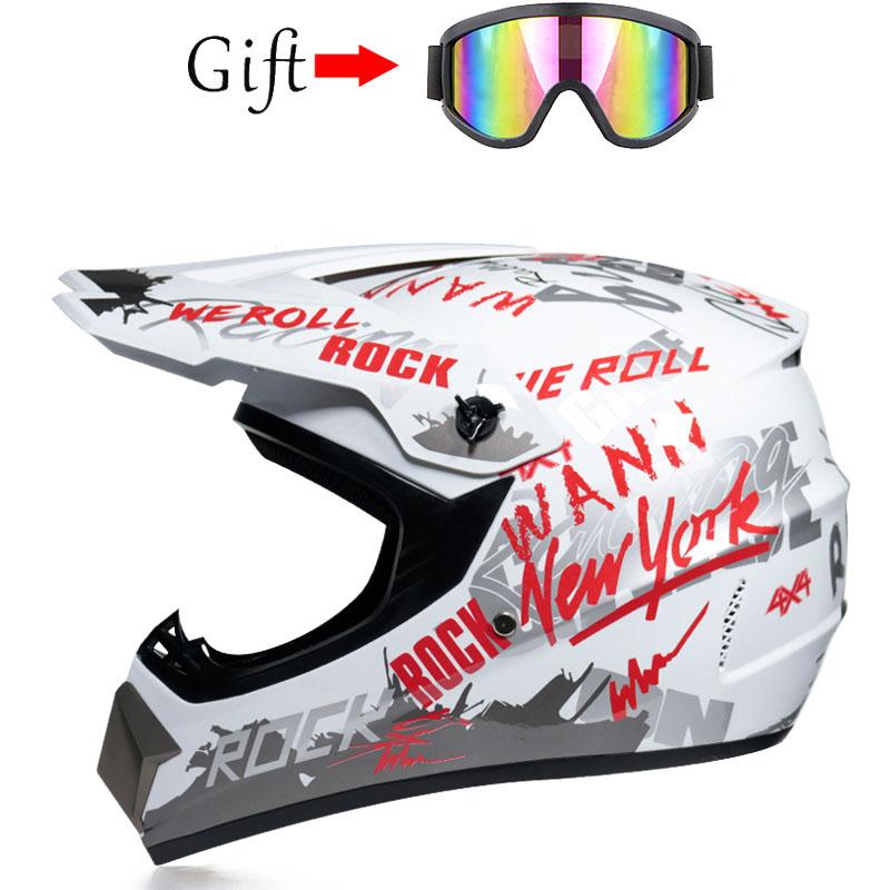 Off Road Motorcycle Adult Motocross Helmet ATV Dirt Bike Downhill MTB DH Racing Helmet Cross Helmet Capacetes DOT Moto