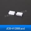 JC20 B2006 2.0mm 90° Flag Type Plastic Housing Connector Solder Board Mount Terminal