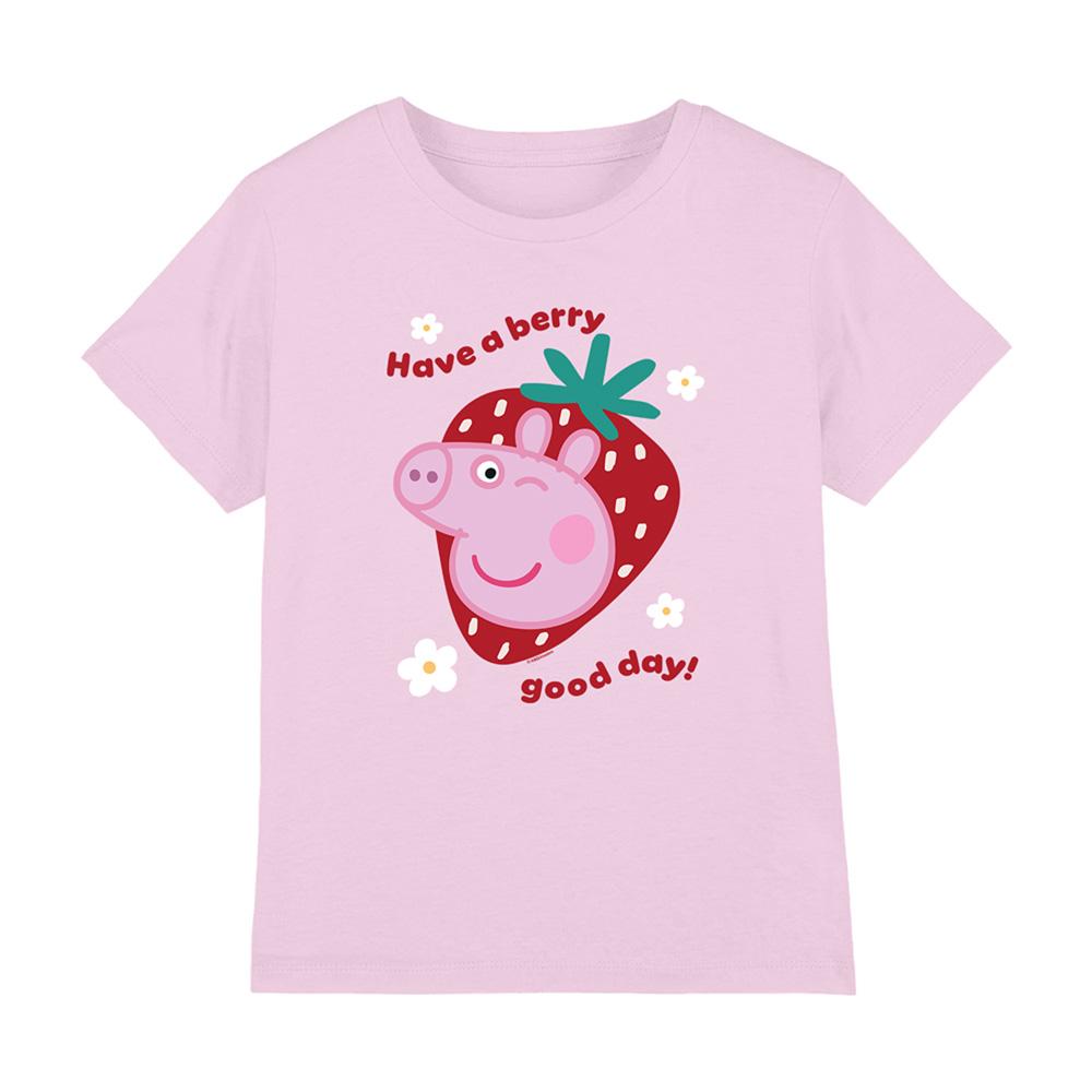 Peppa Pig Childrens/Kids Good Day Berry T-Shirt