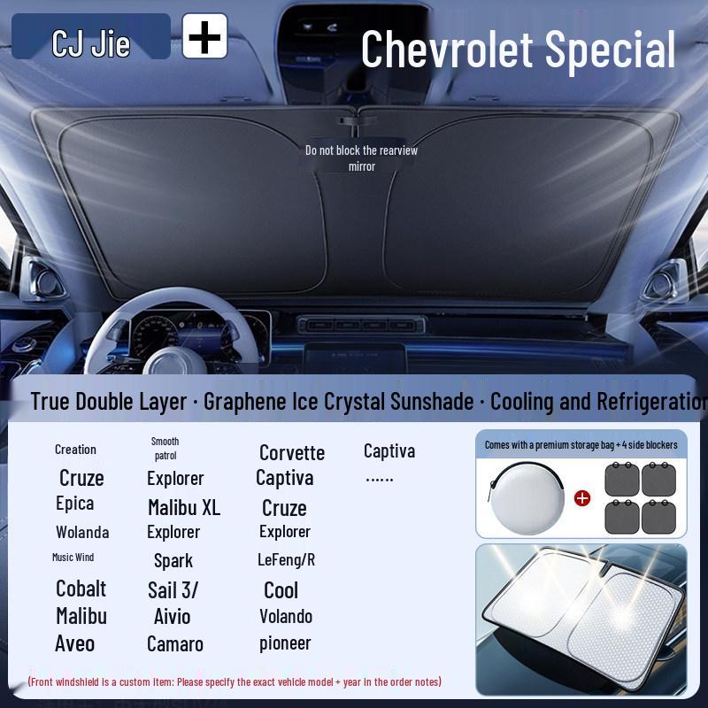 Car Windshield Sunshade Umbrella - Heat and Sun Blocker Visor Cover
