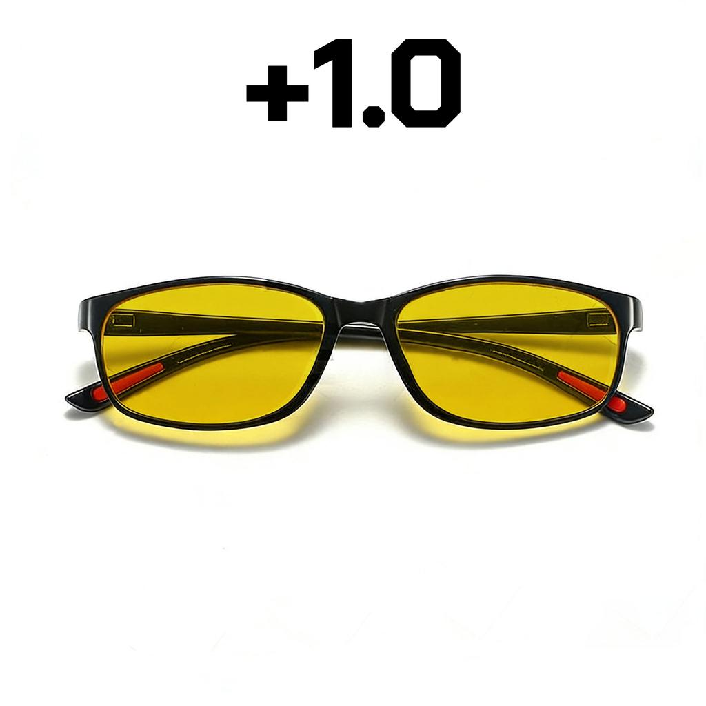 Ultra Light TR90 Night Vision Reading Glasses Small Frame Far Sight Glass Day&night Vision Driving Outdoor Presbyopia Eyeglasses