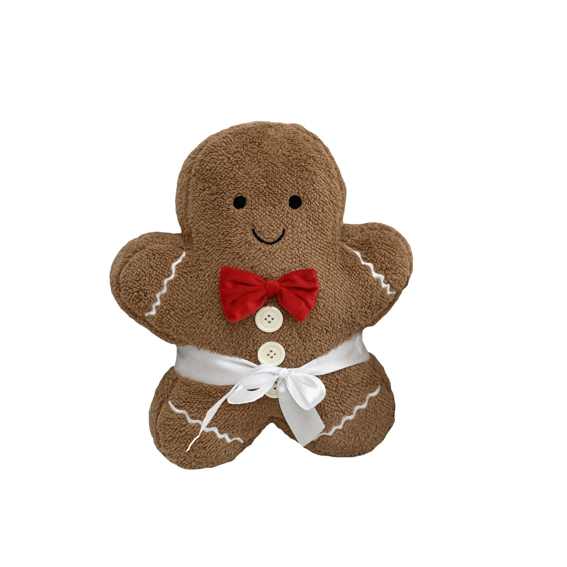 

Man Christmas Gingerbread Boy Girl Sleep Pillow Plush Doll Home Gift Decoration Style A