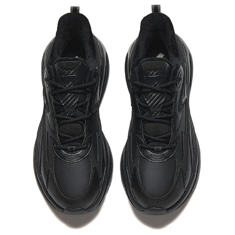 Anta Tide Worship 5S Fabric Synthetic Leather Comfortable Versatile Shock Absorbing Wear Resistant Lightweight Low Top Casual Shoes 112448841-5