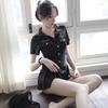 Sexy Policewoman Uniform Stewardess Career Suit Nightclub Cosplay Sex Costume