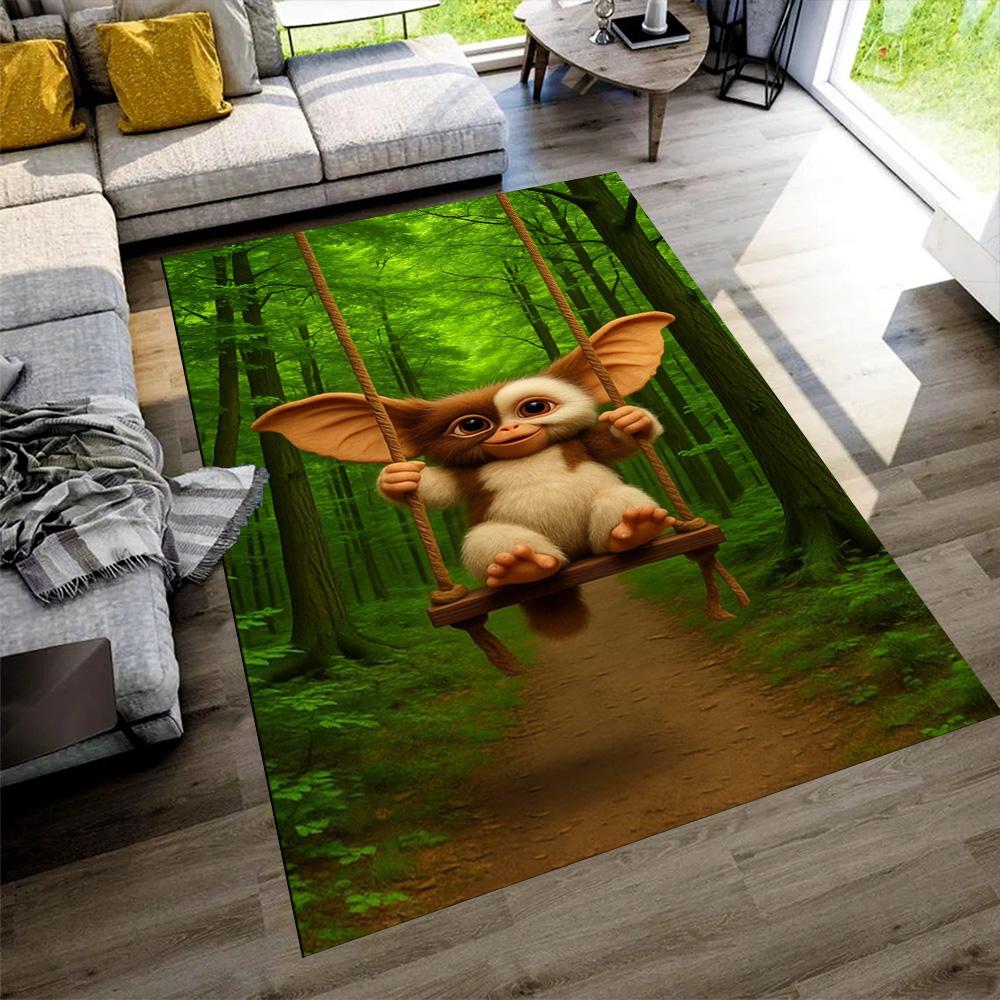 Gremlins Area Rug Perfect for Hallway Kitchen Study room Game Room Antislip Carpet Office home decor Gift for Festivals