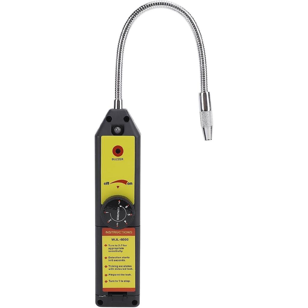 HVAC Refrigerant Leak Detector Sensitive Gas Leakage Tester for Air Condition R22 R410A R134A (Without LED Light)