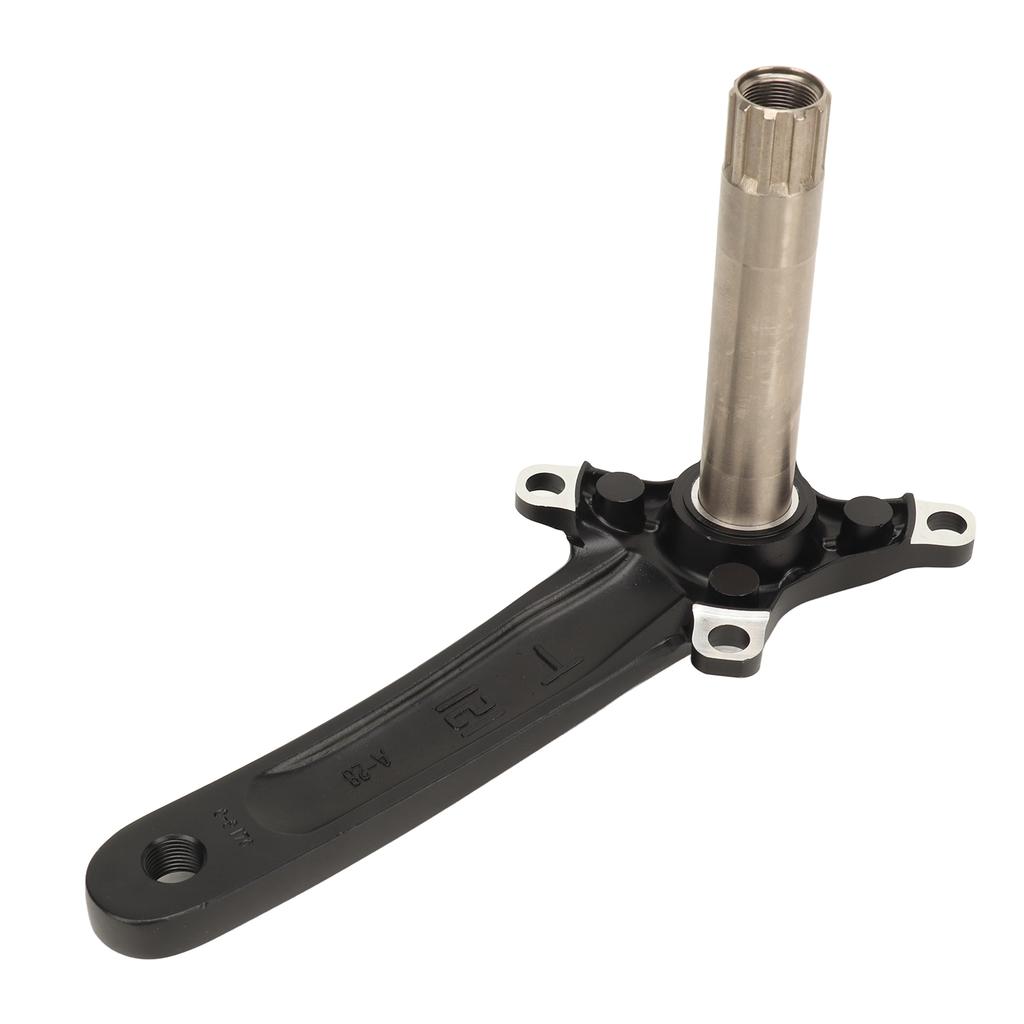 Mountain Bike Crankset Hollow Integrated Aluminum Alloy Lightweight Bike Crank Arm Set for Road Bicycle