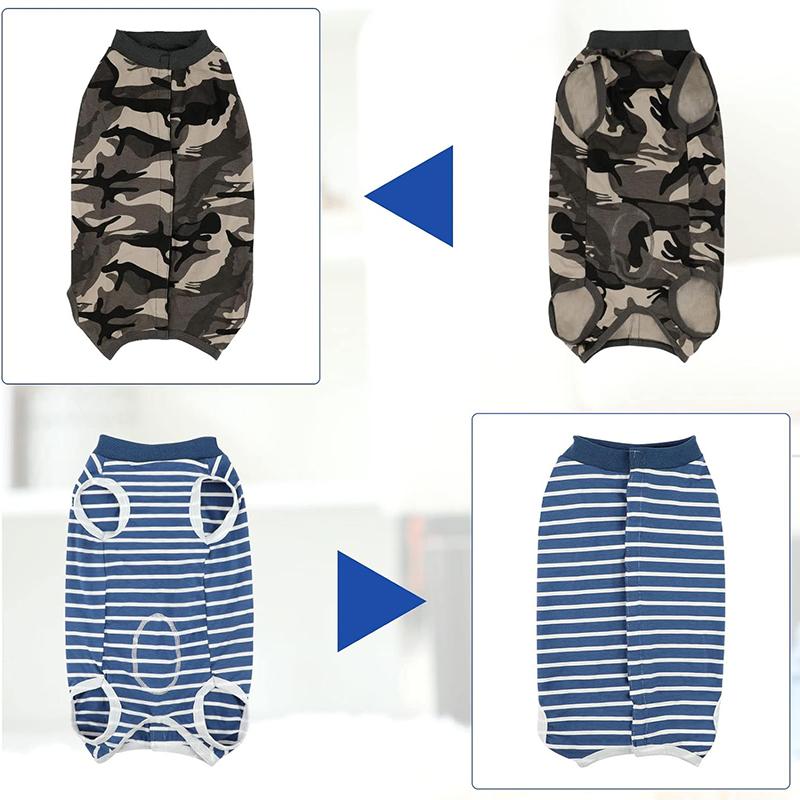 Genesungsanzug für Hunde, OP-Kleidung für Bauchwunden, Anti-Leck-Einteiler für Hunde, Weste, Sterilisationsanzug für Hunde nach Operationen