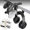 Headphone Hanger Clamp, Multifunctional Desk Organizer, NoDrill Cup & Controller Holder White 2