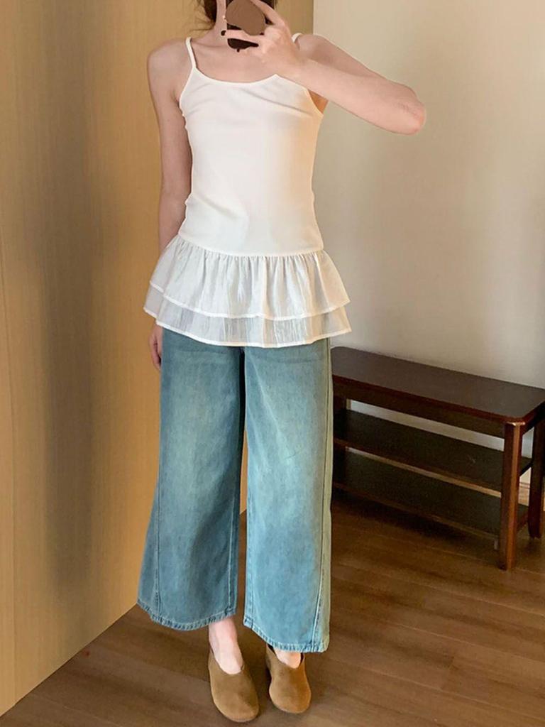 Korean Style Spring 2026 Camisole Vest – Versatile Layering Essential