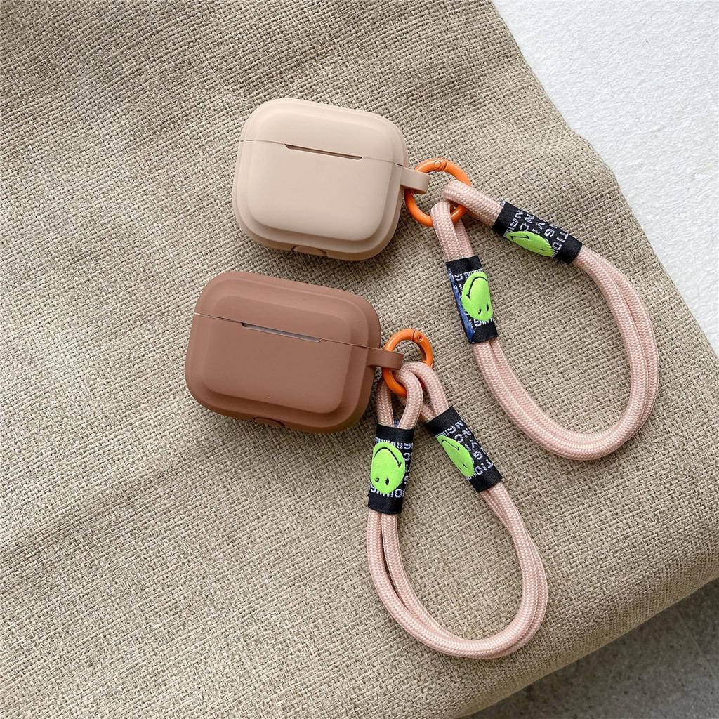 Silicone Hand Rope for Apple AirPods Pro1 Generation Bluetooth Headset Protective Cover Apple 111 Generation Headset Case
