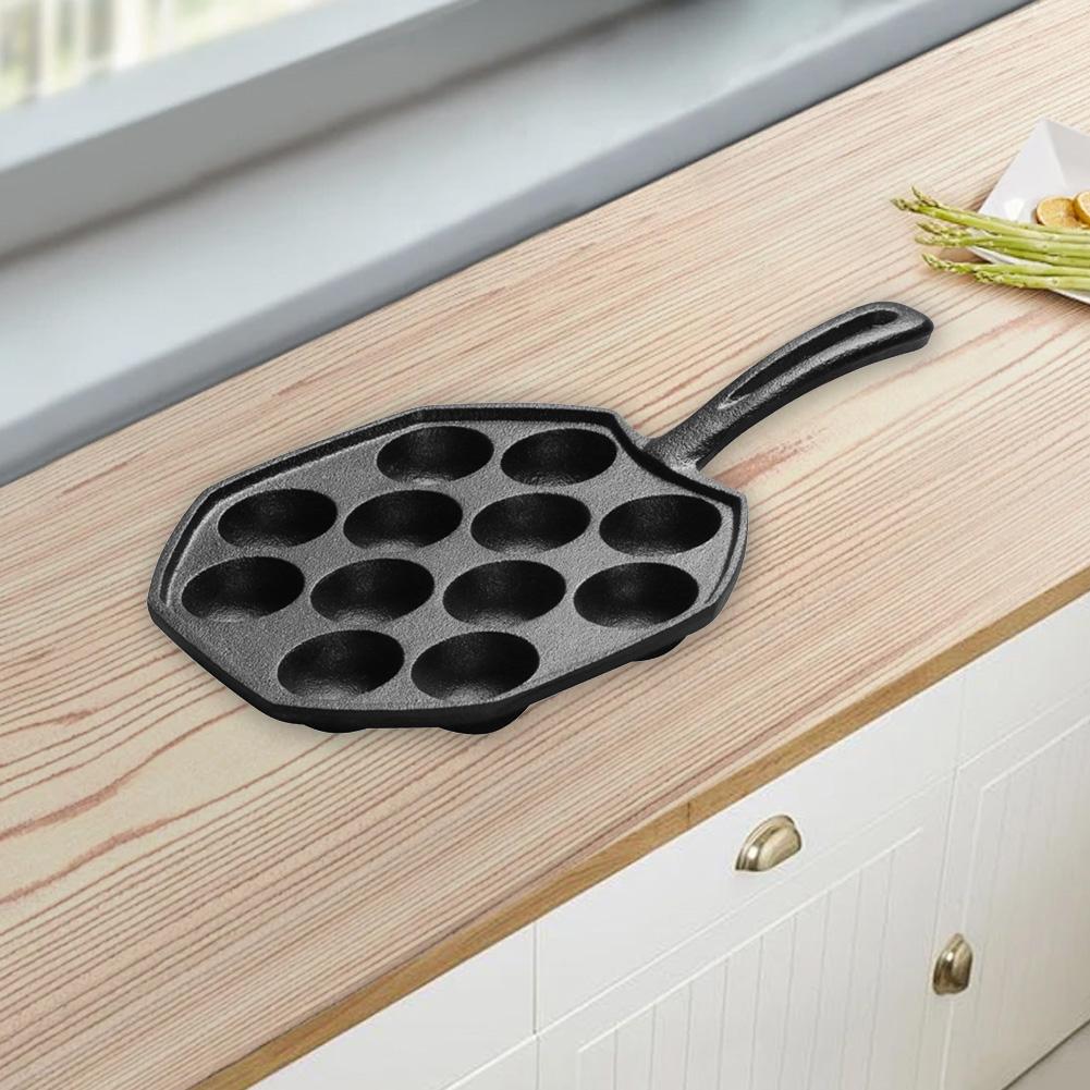 Placă Tigaie Grill Takoyaki cu 12 Găuri Antiaderentă Mașină de Copt Caracatiță Gătit Acasă Forme de Copt Matriță Tavă Gadgeturi de Bucătărie