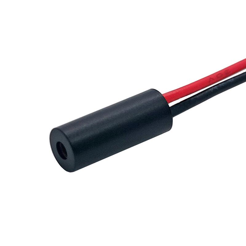 Black 650nm 0.3mW Laser Module Red Dot Calibration Laser, 4x10mm