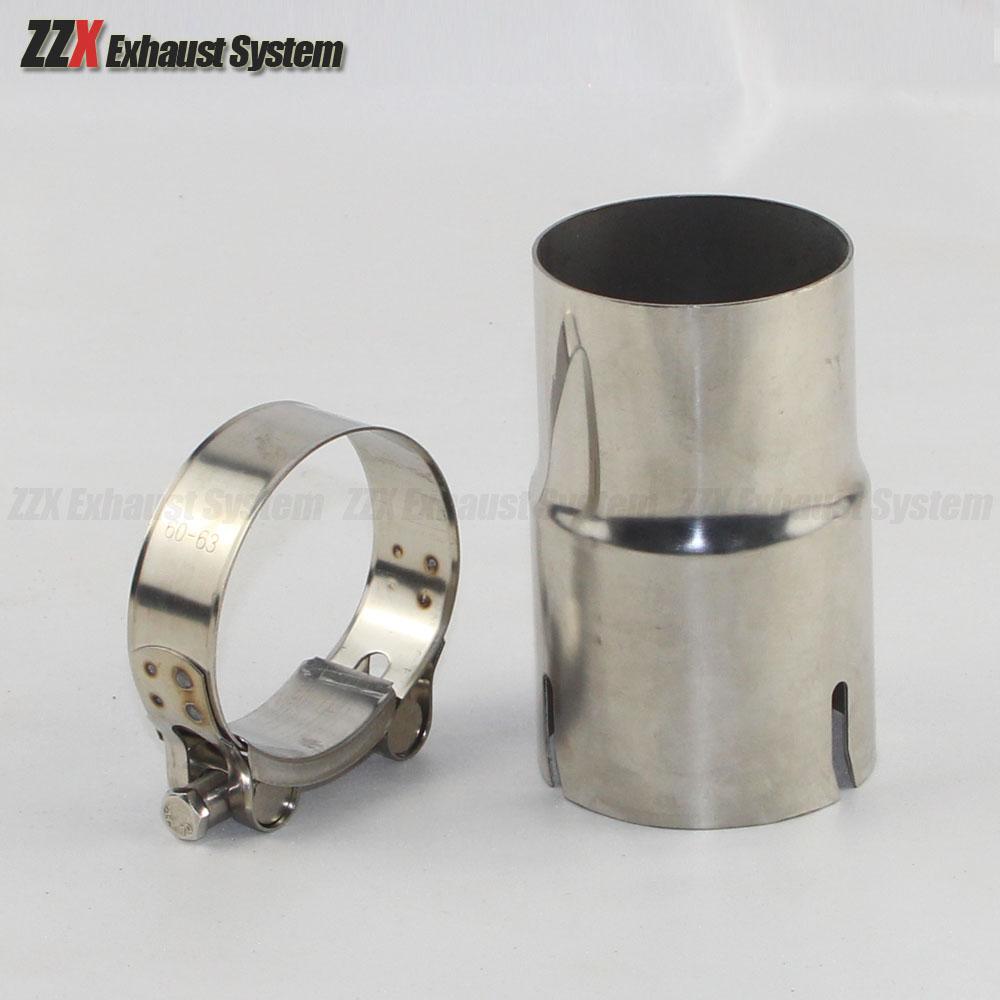 Automobile motorcycle exhaust pipe adapter Exhaust pipe reducer connector 304 stainless steel