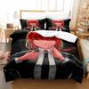 3D Print Anime Chainsaw Man Makima Bedding Set,Duvet Cover Bed Set Quilt Cover Pillowcase,King Queen Twin Size Boys Girls Adults