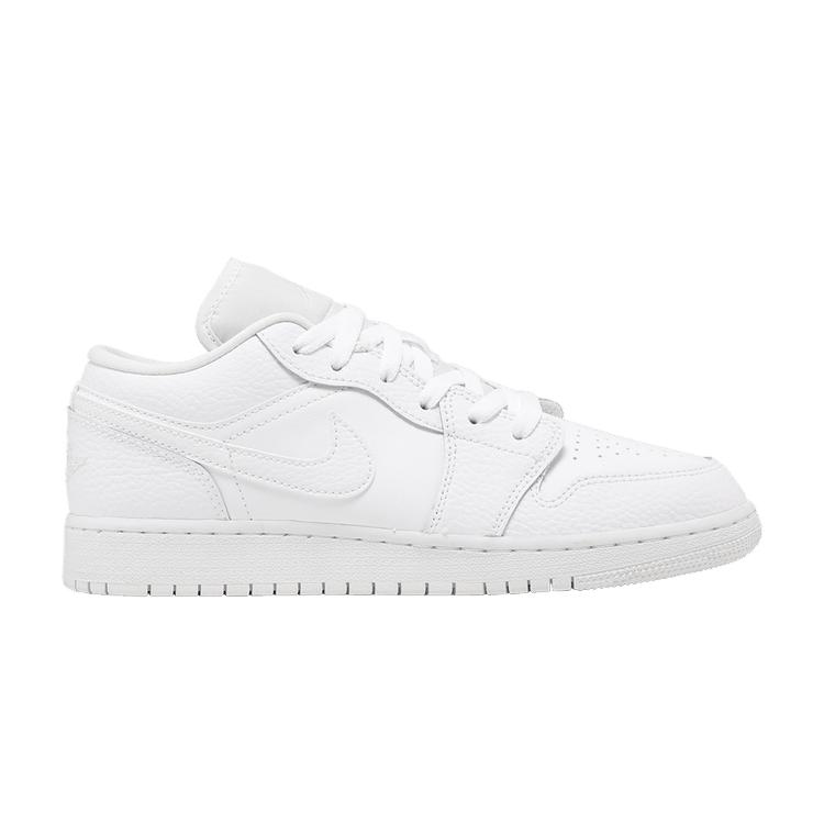 Air Jordan 1 Low GS Triple White 36.5