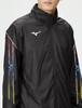Mizuno MC Line Breath Thermo Lined Warmer and Black with Size Size S Jacket, Moisture-Wicking, Windproof, Water-Repellent, Gradient, 32ME2631,