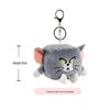 Tom & Jerry Plush Toys: Cat Pendant & Mouse Keychain Charms for Kids