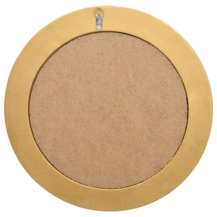 VidaXL Wall Mirror Baroque Style 50 Cm Gold 320345