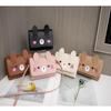 Kids Mini Handbag Cute Pu Shoulder Bag For Girls Princess Coin Purse Wallet