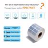 Ezscan PET Matte Silver Asset Labels