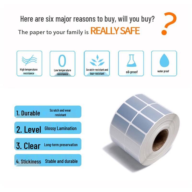 Ezscan PET Matte Silver Asset Labels