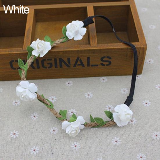 Boho Blumen Frauen Mädchen Blume Haarband Stirnband Festival Party Hochzeit Dekor